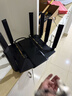 中興（ZTE）【問(wèn)天】BE7200Pro+ WiFi7家用無(wú)線(xiàn)路由器 雙頻聚合游戲加速 8顆獨立放大器 滿(mǎn)血2.5G網(wǎng)口穿墻王 曬單實(shí)拍圖
