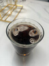 WMF 福騰寶玻璃杯 菱紋玻璃水杯 家用飲水杯套裝 菱紋拿鐵杯四件套 菱紋玻璃杯四件套 曬單實(shí)拍圖