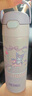 膳魔師兒童保溫吸管直飲杯庫(kù)洛米316不銹鋼女小學(xué)生開(kāi)學(xué)必備水壺500ml粉 曬單實(shí)拍圖