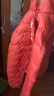 巴拉巴拉童裝嬰兒連體羽絨服輕薄羽絨服寶寶衣服冬裝抱衣爬服男童女童 鐵銹紅61003 100cm 曬單實(shí)拍圖