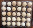 新鮮農(nóng)家谷物鮮雞蛋  現(xiàn)撿現(xiàn)發(fā) 破損包賠  營養(yǎng)早餐 單枚50g左右 30枚裝 曬單實拍圖