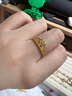 周生生 足金愛(ài)情密語(yǔ)皇冠黃金戒指開(kāi)口戒金飾品90227R計(jì)價(jià) 3.03克(含工費(fèi)100元) 曬單實(shí)拍圖