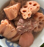 沃江源湖北新鮮粉藕洪湖粉藕煲湯蓮藕粉藕藕蓮菜現(xiàn)挖現(xiàn)發(fā) 1斤裝 曬單實拍圖