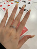 DR求婚鉆戒K金鉑金PT950經(jīng)典六爪簡(jiǎn)奢莫桑鉆石戒指情人節生日禮物 50分 D-E色/極白 禮盒+證書(shū) PT950 閉口(備注碼數) 曬單實(shí)拍圖