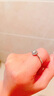 DRAGBOLL鉆戒女莫桑石純銀戒指表白求婚結(jié)婚紀念日婚戒送女友生日禮物 1克拉閉口8-20下單備注號數(shù) 曬單實拍圖