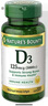 自然之寶（Nature's Bounty）維生素D3軟膠囊 中老年補鈣美國原裝進口 1瓶高含量｜5000IU*150粒 曬單實拍圖