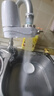 美的（Midea）凈水器水龍頭過(guò)濾器家用自來(lái)水過(guò)濾器凈水器直飲廚房衛(wèi)生間通用除余氯除水垢雙出水可清洗濾芯 微氣泡一機(jī)4芯【12級(jí)去除農(nóng)殘】 曬單實(shí)拍圖