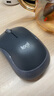 羅技（Logitech）M185鼠標 無(wú)線(xiàn)鼠標 辦公鼠標 對稱(chēng)鼠標 黑色灰邊 帶無(wú)線(xiàn)2.4G接收器 曬單實(shí)拍圖