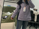 迪卡儂機能沖鋒衣三合一男女抓絨夾克男女防風(fēng)防水保暖外套可拆抓絨衣 女款-煙熏紫-亞洲版-新款上市 M 曬單實(shí)拍圖