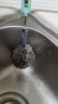 COODORA掛繩鋼絲球10個裝家用廚房清潔球去油污洗碗刷擦鍋神器不易掉絲 曬單實拍圖