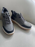 零度棉鞋男鞋春季新款加絨加厚高幫休閑鞋戶(hù)外防滑徒步輕便保暖運動(dòng)鞋 灰色【加絨保暖】 標準皮鞋碼 40 (250mm) 曬單實(shí)拍圖