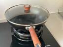 雙立人（ZWILLING）炒鍋鐵鍋平底無(wú)涂層家用炒菜鍋燃氣電磁爐通用龍鐵鍋 Dragon30cm 曬單實(shí)拍圖
