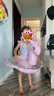 佑游兒童泳衣女孩泡溫泉泳衣小童嬰幼兒連體游泳四件套31605美人魚(yú)XL 曬單實(shí)拍圖