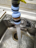 貝意品廚房水龍頭過濾器家用凈水器水龍頭萬向防濺接頭延伸旋轉(zhuǎn)水嘴神器 曬單實拍圖