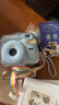 富士（FUJIFILM）立拍立得mini12 mini11/7/9升級款 相紙一次成像相機拍照生日禮物 Mini12 繡球藍（現貨） 官方標配+Ins風(fēng)相框+相冊+水晶殼 曬單實(shí)拍圖