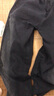 女童牛仔褲春秋中大童韓版洋氣闊腿褲百搭女孩寬松顯瘦直筒長(cháng)褲潮 黑色 160cm 曬單實(shí)拍圖