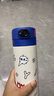 富光智能指紋杯解鎖密碼兒童保溫杯316L禮物學(xué)生兒童吸管水杯子480ml 曬單實(shí)拍圖