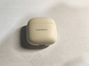 聯(lián)想（Lenovo）藍(lán)牙耳機(jī)2025最新款超長續(xù)航半入耳式聯(lián)想正品5.4通話降噪無線耳機(jī)運動游泳音樂游戲 月巖白|8月金標(biāo)頂配|天籟之音 曬單實拍圖