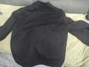 LACOSTE法國鱷魚(yú)男裝時(shí)尚百搭舒適基礎休閑拉鏈翻領(lǐng)夾克外套|BH5958 031/黑色 50 /175 曬單實(shí)拍圖