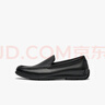 Bata樂(lè)福鞋男2025春商場(chǎng)通勤牛皮一腳蹬懶人鞋A8S64AM5 黑色 42 曬單實(shí)拍圖