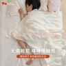 LAZY GOOSE懶鵝寶寶可水洗桑蠶絲被秋冬嬰兒空調被子被芯兒童天絲蠶絲被 曬單實(shí)拍圖