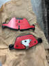 布雷博（Brembo）寶馬后剎車(chē)片原廠(chǎng)品質(zhì) 配剎車(chē)感應線(xiàn) 制動(dòng)片摩擦片剎車(chē)皮套裝適用 5系 520li 525li (G30)17款后 曬單實(shí)拍圖