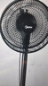 美的（Midea）【超級單品】七葉輕音立式電風扇家用柔風落地扇臺式桌面小型風扇大風量節(jié)能搖頭宿舍電扇 SAF30AB 曬單實拍圖