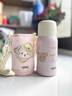 膳魔師（THERMOS）兒童保溫杯大容量水杯直飲杯吸管杯3蓋多功能不銹鋼學(xué)生水杯 TCKA 曬單實(shí)拍圖