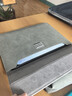 Yoves 適用微軟surface laptop5/6/7電腦包13.5英寸內膽包筆記本保護套 煙灰色（內膽包+電源包） Surface Laptop7（13.8英寸） 曬單實(shí)拍圖