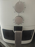 美的（Midea）空氣炸鍋蒸汽嫩烤不干柴 透明可視實(shí)用大容量5.3L 金屬內(nèi)腔易潔烤盤 易用旋鈕免翻面KZE5383  曬單實(shí)拍圖
