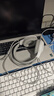 狼蛛（AULA）S605電腦頭戴式耳機 游戲耳機耳麥 網(wǎng)吧電競吃雞筆記本重低音有線(xiàn)聽(tīng)聲辯位 S605典雅白【USB+雙3.5接口】 無(wú)規格 曬單實(shí)拍圖