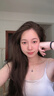 VIROLINE2025新款爆款感溫四葉草純銀項鏈小眾鎖骨鏈吊墜送女友七夕節禮物 感溫四葉草項鏈黑紅款 曬單實(shí)拍圖