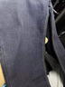 七匹狼秋冬季藍灰色牛仔褲男寬松直筒2025春秋新款彈力中年男士休閑長褲 282.1尺 曬單實拍圖