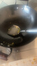 陸鐵陸川鐵鍋生鐵鑄鐵鍋加厚家用炒菜鍋無(wú)涂層不粘鍋燃氣適用大鐵鍋 雙耳圓底 34cm （帶蓋鏟）已開(kāi)鍋 曬單實(shí)拍圖