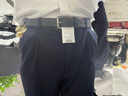 李維斯（Levi's）【日本直郵】休閑皮帶 百搭時尚潮流簡約腰帶皮帶 15116602 男士 黑色 曬單實拍圖