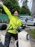 JCZS德國(guó)品質(zhì)雨衣雨褲套裝男女款時(shí)尚全身防水分體車騎行夏季輕薄 蔚藍(lán)色【單層】單件上衣 M 曬單實(shí)拍圖