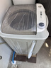 志高（CHIGO）脫水機(jī)甩干機(jī)小型迷你家用甩干桶出租房宿舍大容量單杠脫水桶烘干一體 8.6KG 力薦【不銹鋼桶加厚款】 曬單實拍圖