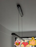 Paulmann P德國柏曼護眼餐廳吊燈全光譜一字長條餐桌吧臺LED燈具簡約吊線燈 曬單實拍圖