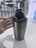京東京造保溫杯 咖啡杯水男士女兒童學(xué)生教師節禮物 316不銹鋼銀灰色480ml 曬單實(shí)拍圖
