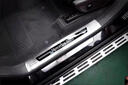 適用25款奔馳gle350改裝后護板gle450車內(nèi)用品gls450后備箱護板條 GLS加長前+后+尾門銀色14件 曬單實拍圖