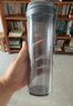 特百惠（Tupperware）晶彩MAX塑料杯600ml 男女士學(xué)生夏季運動(dòng)水杯子戶(hù)外大容量 夢(mèng)幻粉 曬單實(shí)拍圖