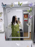 艾美琦美（AIMEIQIMEI）大碼女裝胖mm200斤春秋2025新款簡(jiǎn)約長(cháng)袖連衣裙馬甲顯瘦兩件套裝 長(cháng)袖套裝 2XL 【建議140-160斤】 曬單實(shí)拍圖