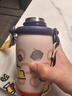 babycare兒童水杯6個(gè)月以上寶寶霸王龍不銹鋼保溫杯上學(xué)450ml-新舊款混發(fā) 曬單實(shí)拍圖