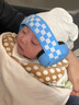 LUCYLEE日本隔音耳罩寶寶嬰幼兒童降噪耳機飛機減壓防噪音睡覺(jué)專(zhuān)用 伸縮綁帶款藍色【0-2歲】 曬單實(shí)拍圖
