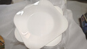 友來(lái)福 陶瓷盤家用白瓷盤子9英寸中式方形菜盤湯盤微波爐可用4只裝 曬單實(shí)拍圖