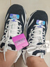 斯凱奇（Skechers）女鞋蕾絲熊貓鞋厚底增高百搭休閑運動經(jīng)典復(fù)古老爹鞋11959 黑色/白色/BKW 39 曬單實拍圖