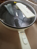 美的（Midea）電炒鍋不粘鍋一體插電多功能鐵鍋電炒鍋多功能一體2025新款炒菜鍋插電一體家用蒸煮煎炒多用途鍋 4L 【配蒸籠 上蒸下煮】HGE2815 曬單實(shí)拍圖
