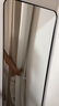 初學(xué)者 穿衣鏡 全身落地鏡試衣鏡家用防爆壁掛衣帽間鋁合金網(wǎng)紅大鏡子 經(jīng)典黑150*40【壁掛+落地】 曬單實(shí)拍圖