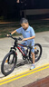 鳳凰（Phoenix）兒童自行車(chē)山地車(chē)男女學(xué)生腳踏車(chē)6-15歲童車(chē) 霸道 黑紅色 22寸 曬單實(shí)拍圖