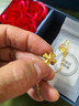 中國黃金China Gold四葉草黃金項鏈女2025新款吊墜七夕情人節(jié)禮物送女友老婆媽媽生日 【京速達】足金吊墜[送S925鏈] 曬單實拍圖